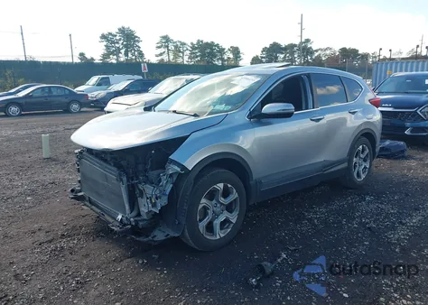 2019 Honda Cr-V Ex z USA, uszkodzony, nr VIN 2HKRW2H5XKH678049